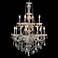 Giselle Collection 28" Wide Chrome 12-Light Chandelier