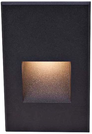 WAC LEDme® 5" High Black Step Light