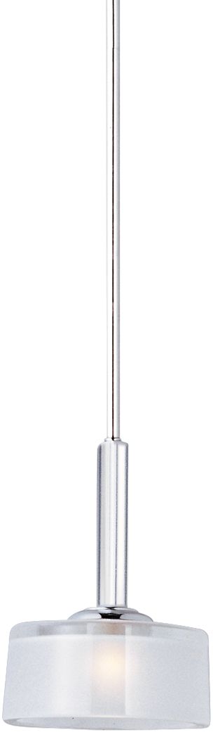 Maxim Elle 6 1/2" Wide Chrome Mini Pendant