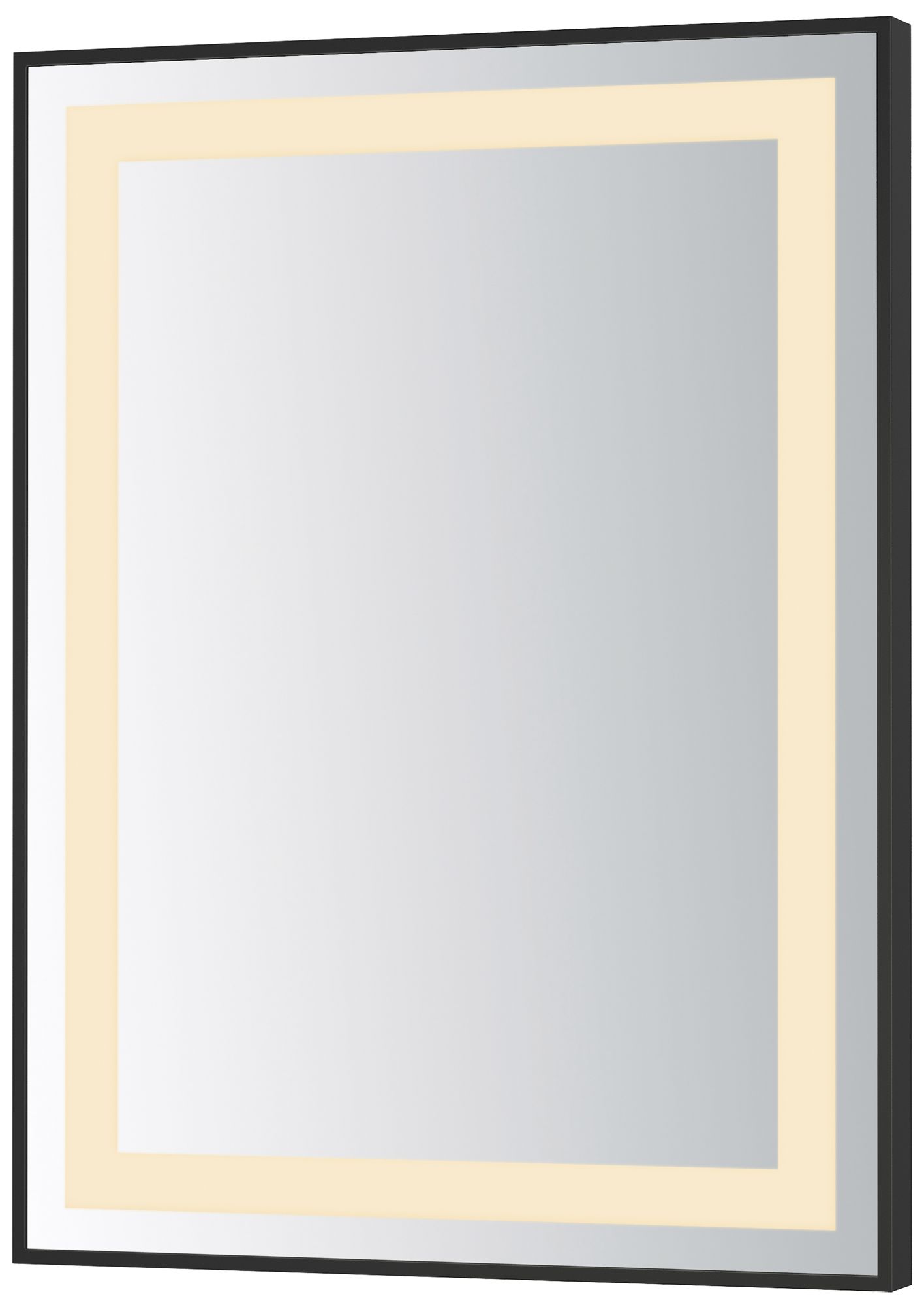 Et2 Framed 24" X 32" Black Led Mirror - 3cct