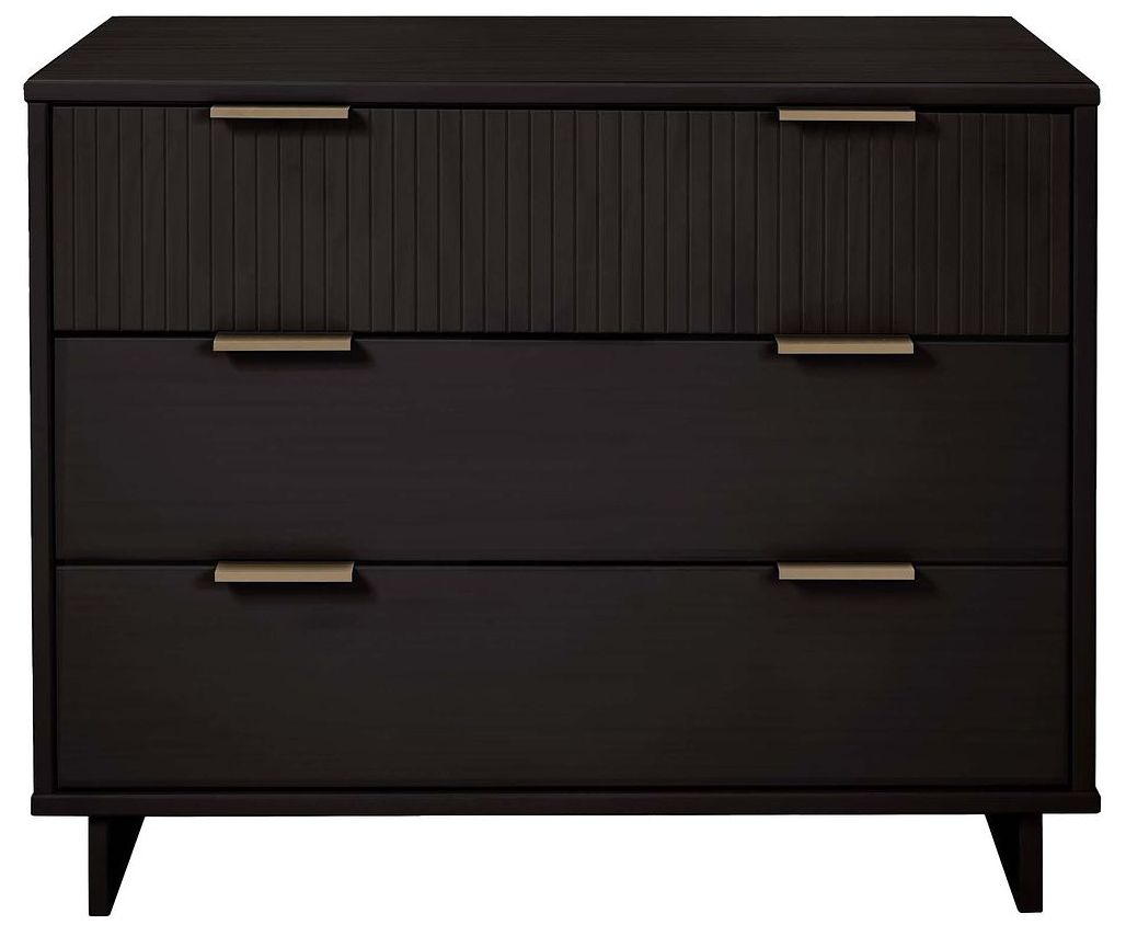Manhattan Comfort Granville 38.18 Standard Dresser In Black