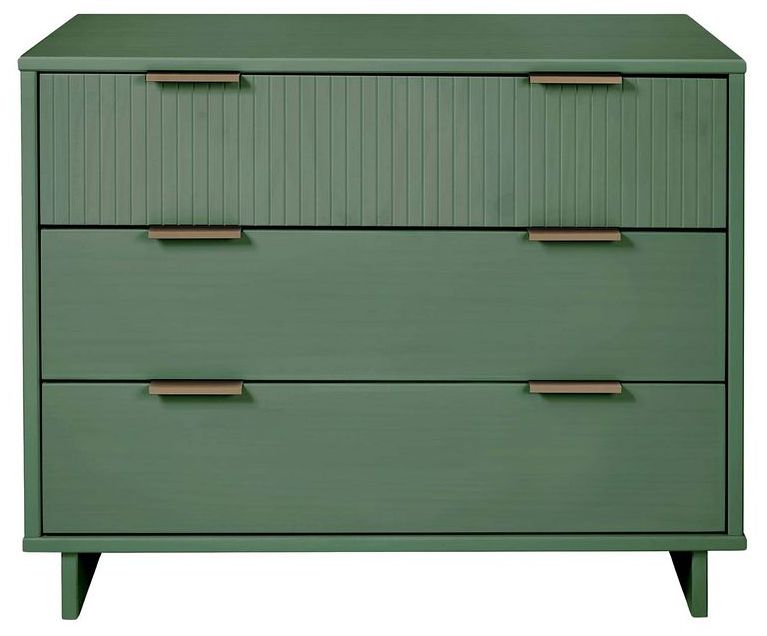 Manhattan Comfort Granville 38.18 Standard Dresser In Sage Green
