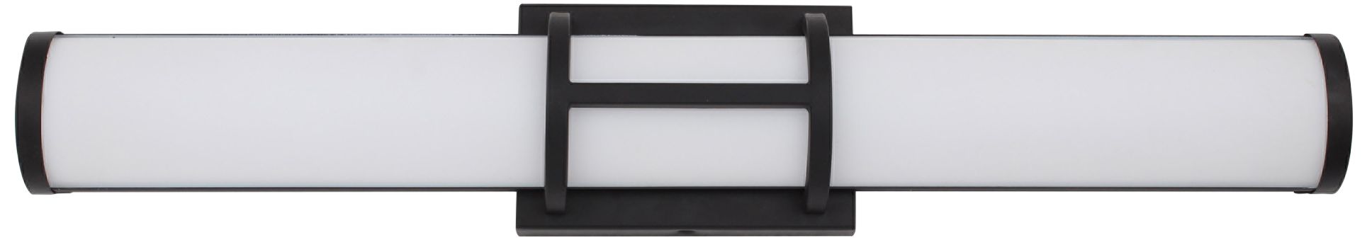 Eglo Ramaro 24" Wide Matte Black LED Bath Light