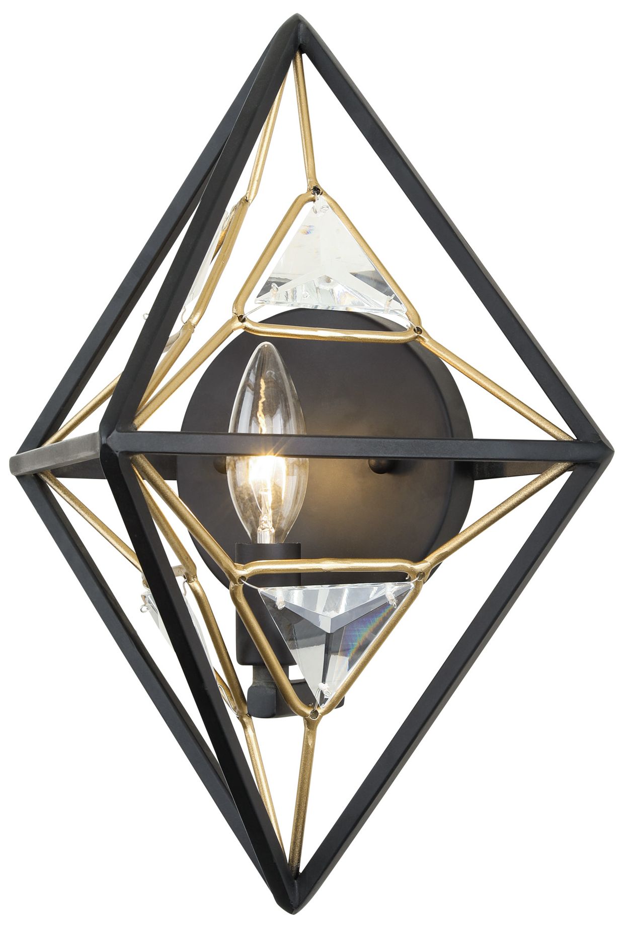 Varaluz Marcia 1-lt Wall Sconce - French Gold