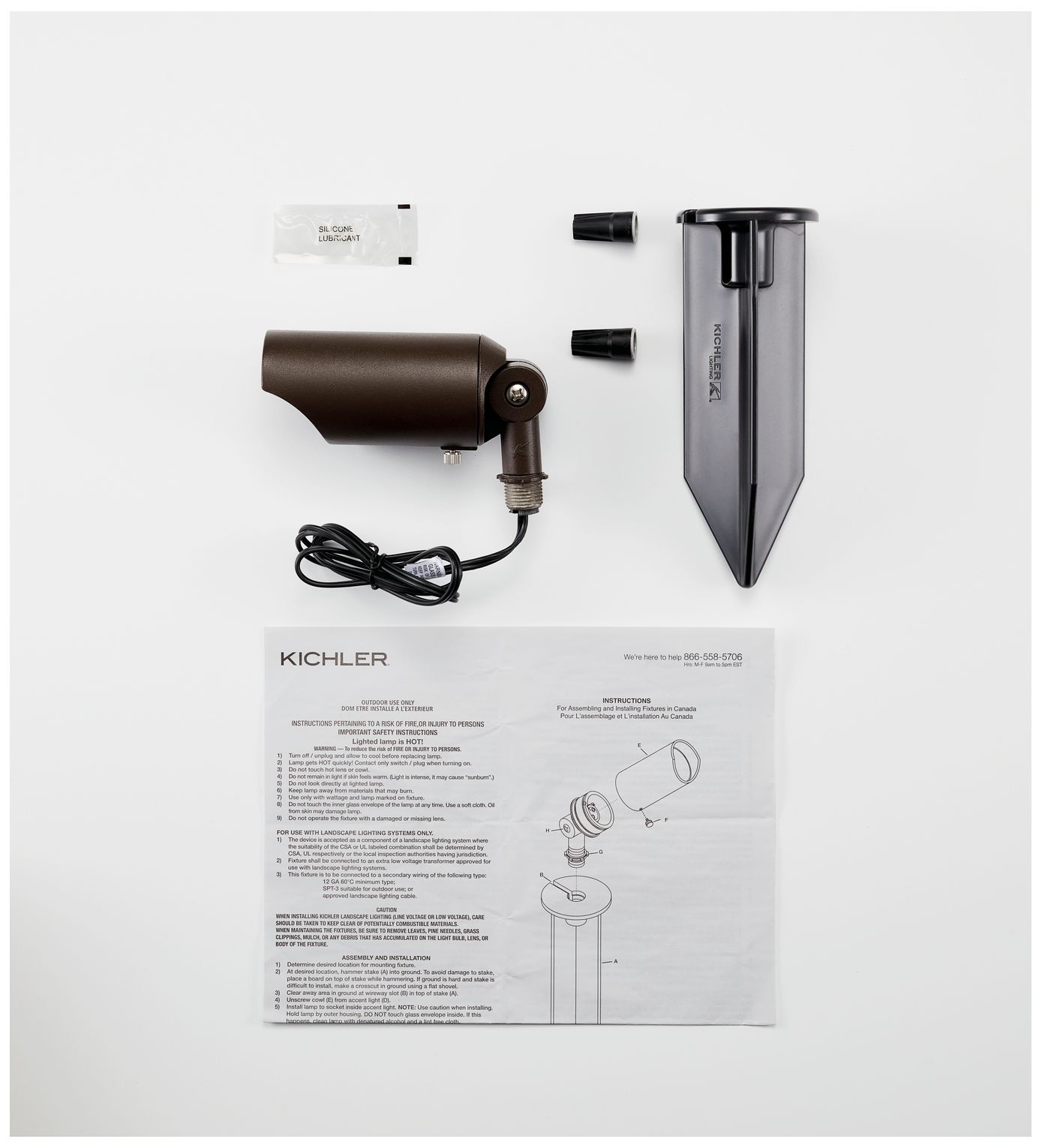 Kichler Low Voltage Mini Glow Accent Landscape Light