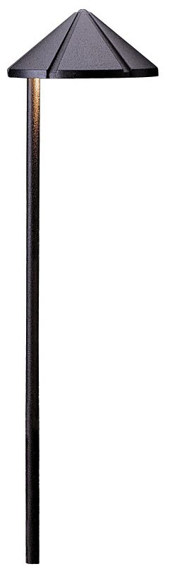 Kichler Die-Case Cone Black Landscape Light