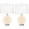 Steamed Milk Carrie Table Lamp Set of 2