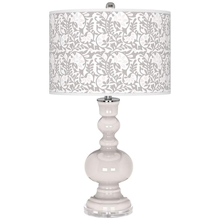 Smart White Gardenia Apothecary Table Lamp - #53R54 | Lamps Plus