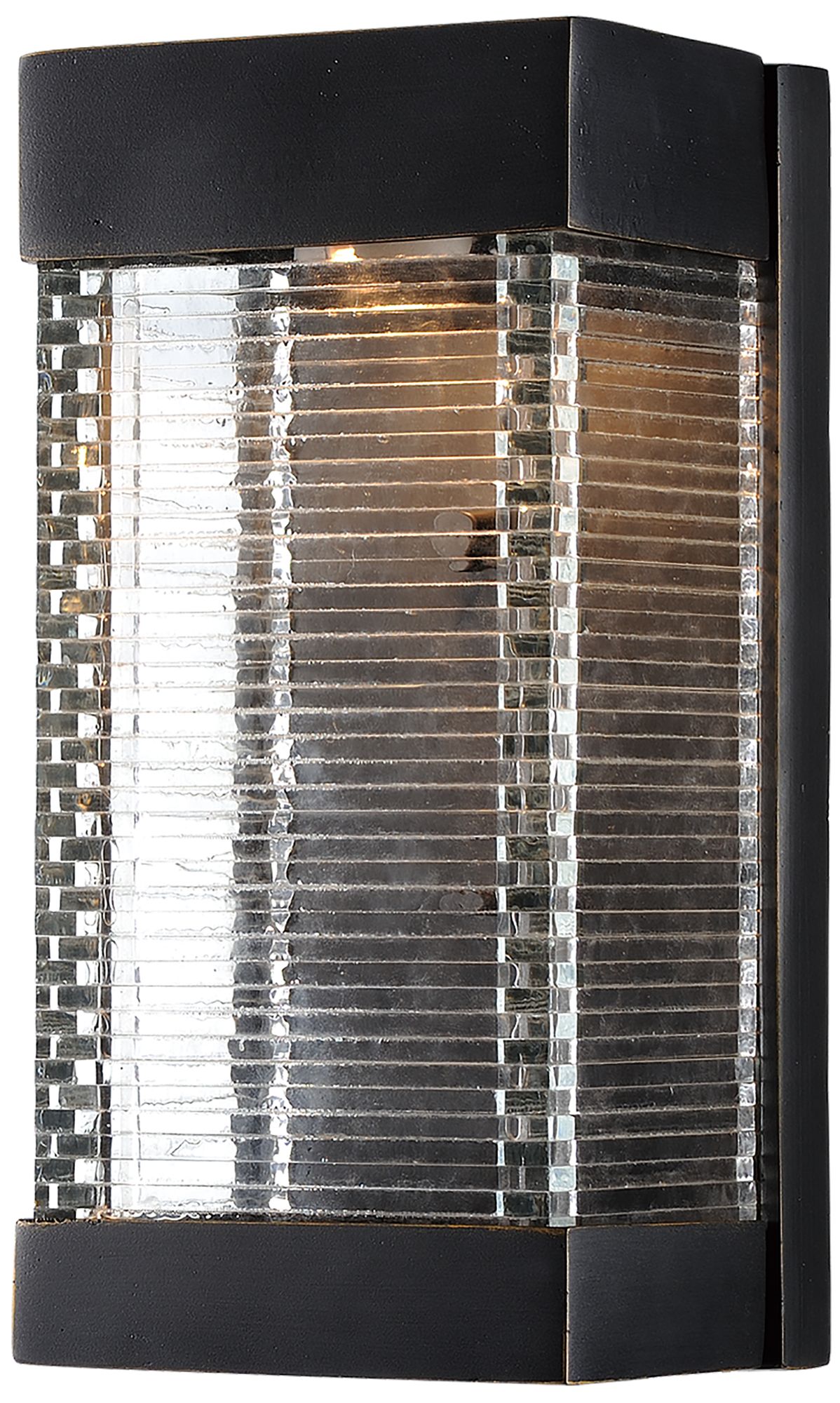 Maxim Stackhouse VX 10" High Bronze LED Outdoor Wall Light