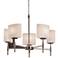 Fusion™ Union 23 1/2" W Brushed Nickel 5-Light Chandelier