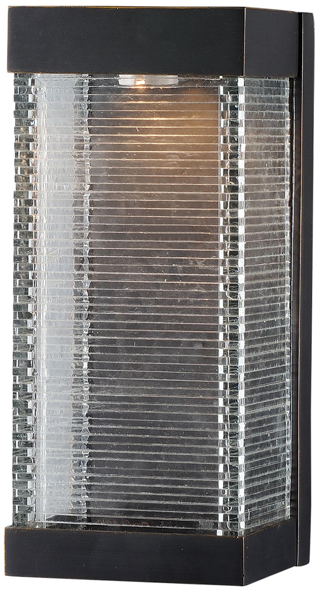 Maxim Stackhouse VX 13" High Bronze LED Outdoor Wall Light