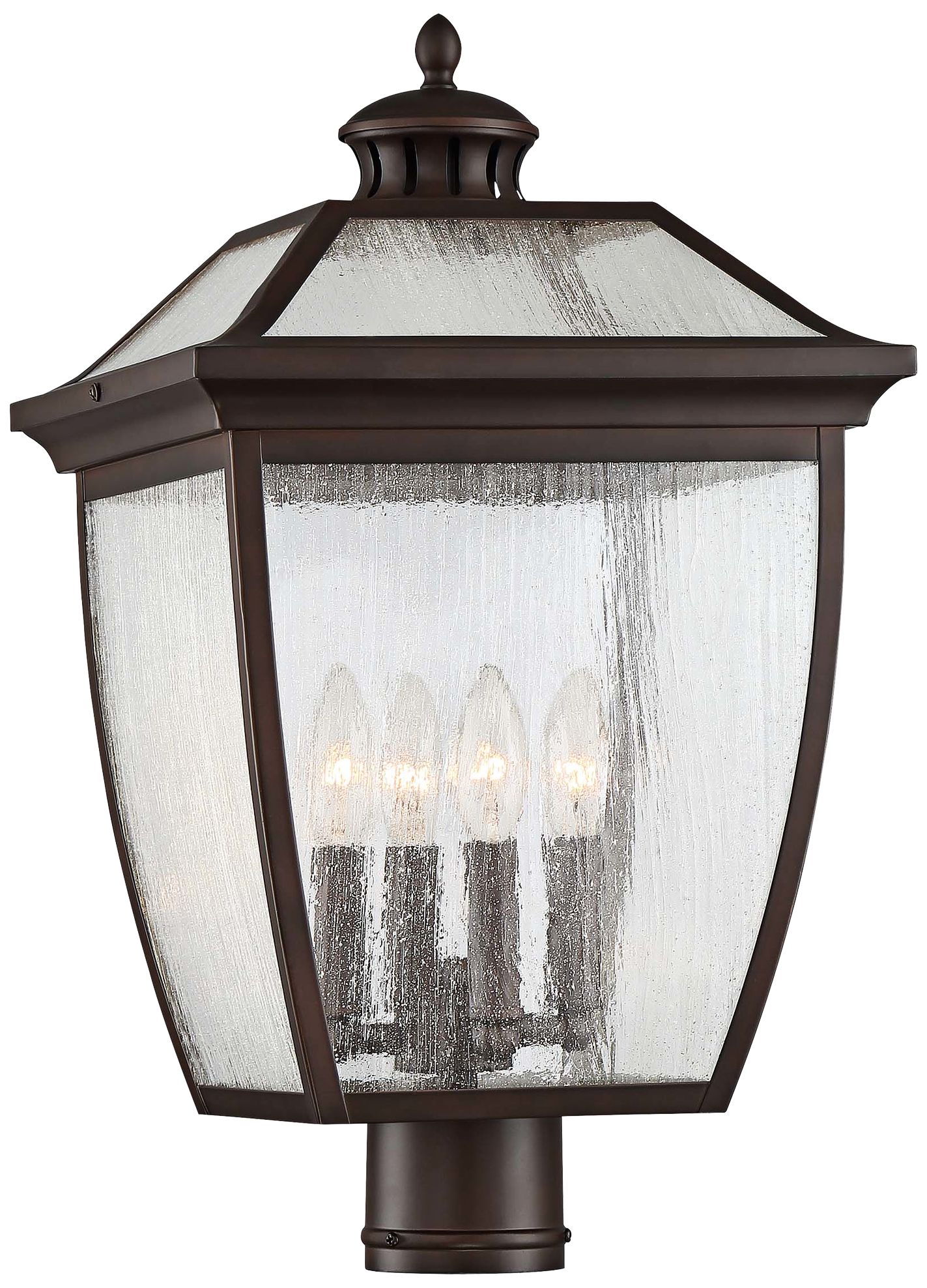 Sunnybrook 20 3/4" High Alder Bronze Outdoor Post Light