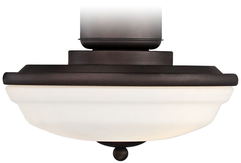 Oil Brushed Bronze Pull Chain Wet-Rated LED Light Kit