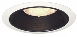 Juno 6" Line Voltage Black Baffle Recessed Light Trim