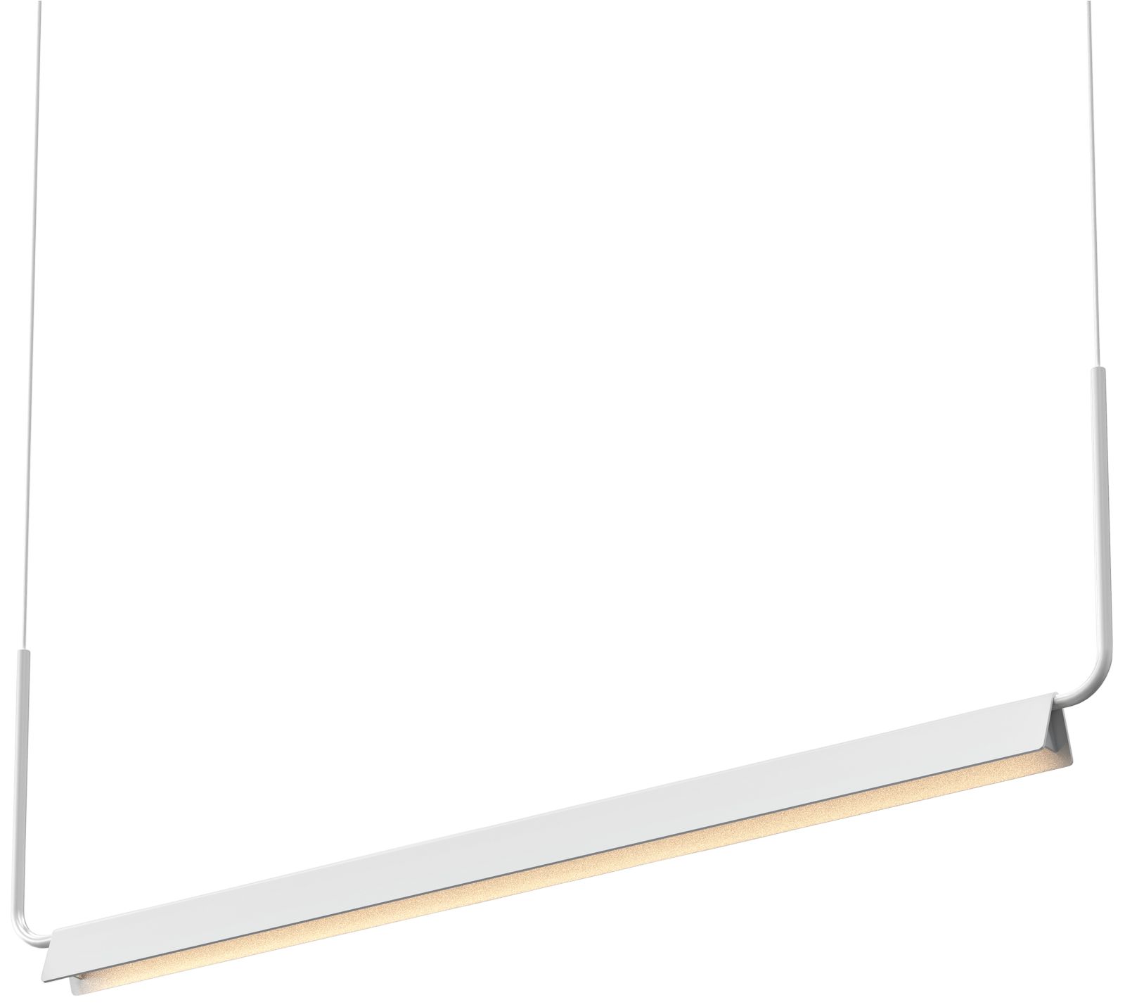 Sonneman Morii 48"W White LED Kitchen Island Light Pendant