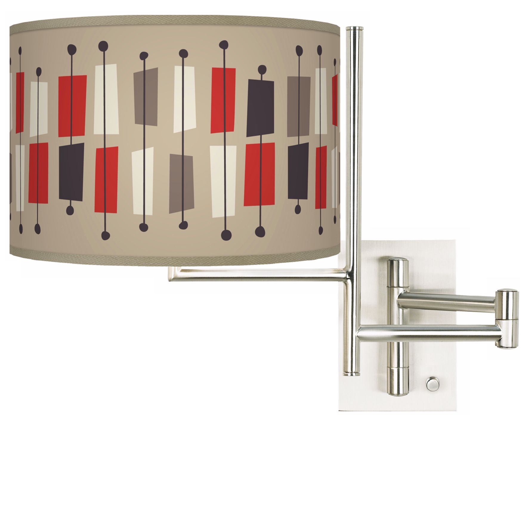 Tempo Bounce Plug-In Swing Arm Wall Light