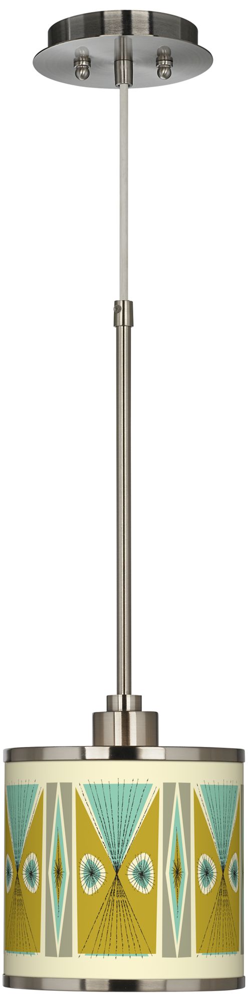 Vernaculis III Giclee Glow Mini Pendant Light