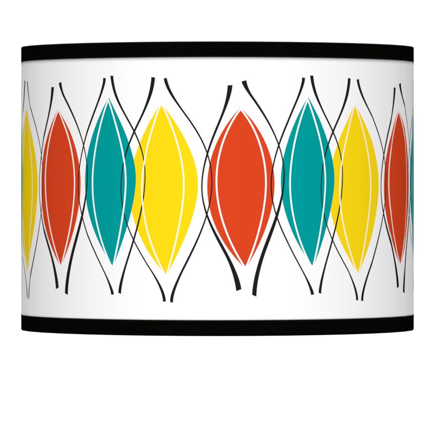 Harmonium Giclee Lamp Shade 13.5x13.5x10 (Spider)