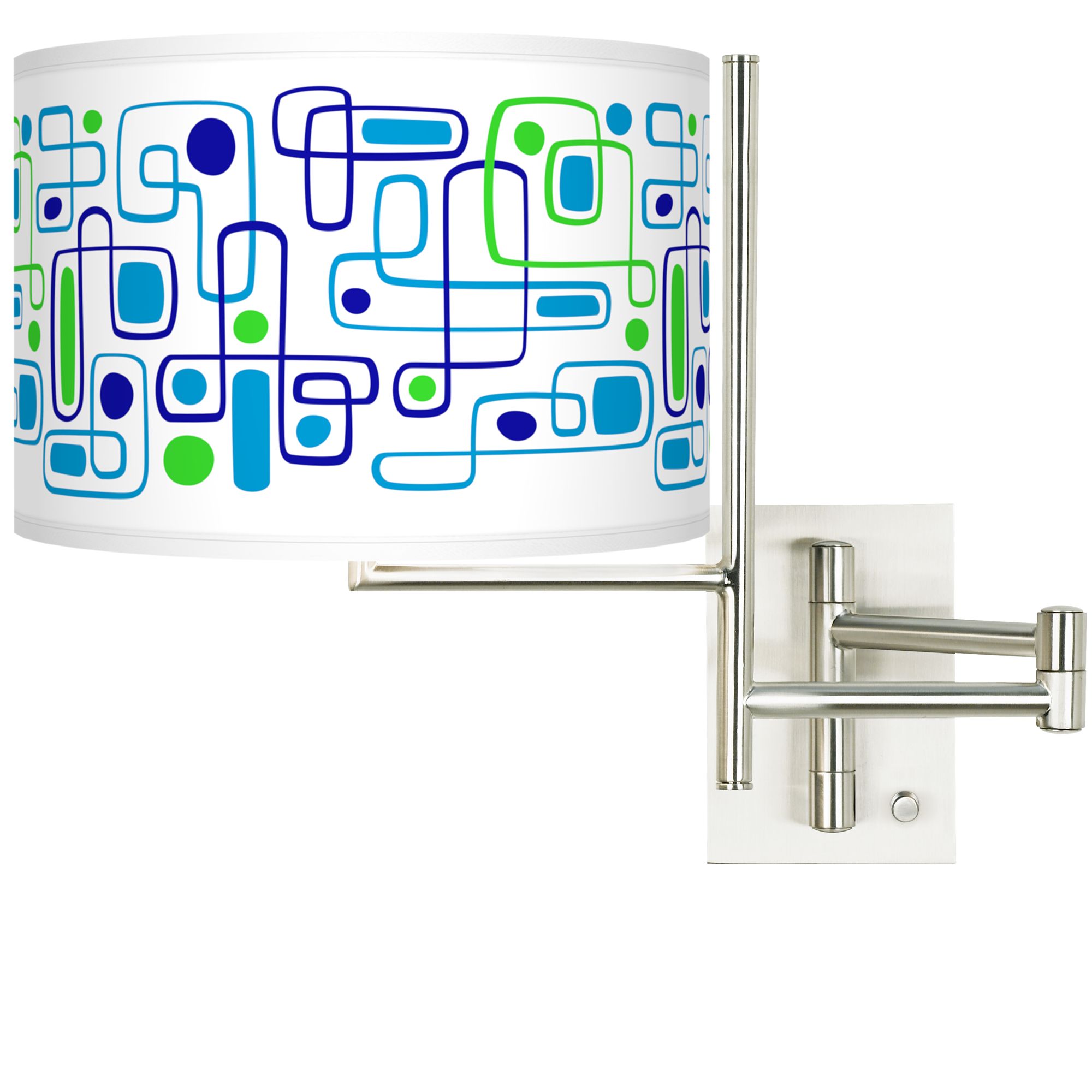 Tempo Racktrack Plug-in Swing Arm Wall Lamp