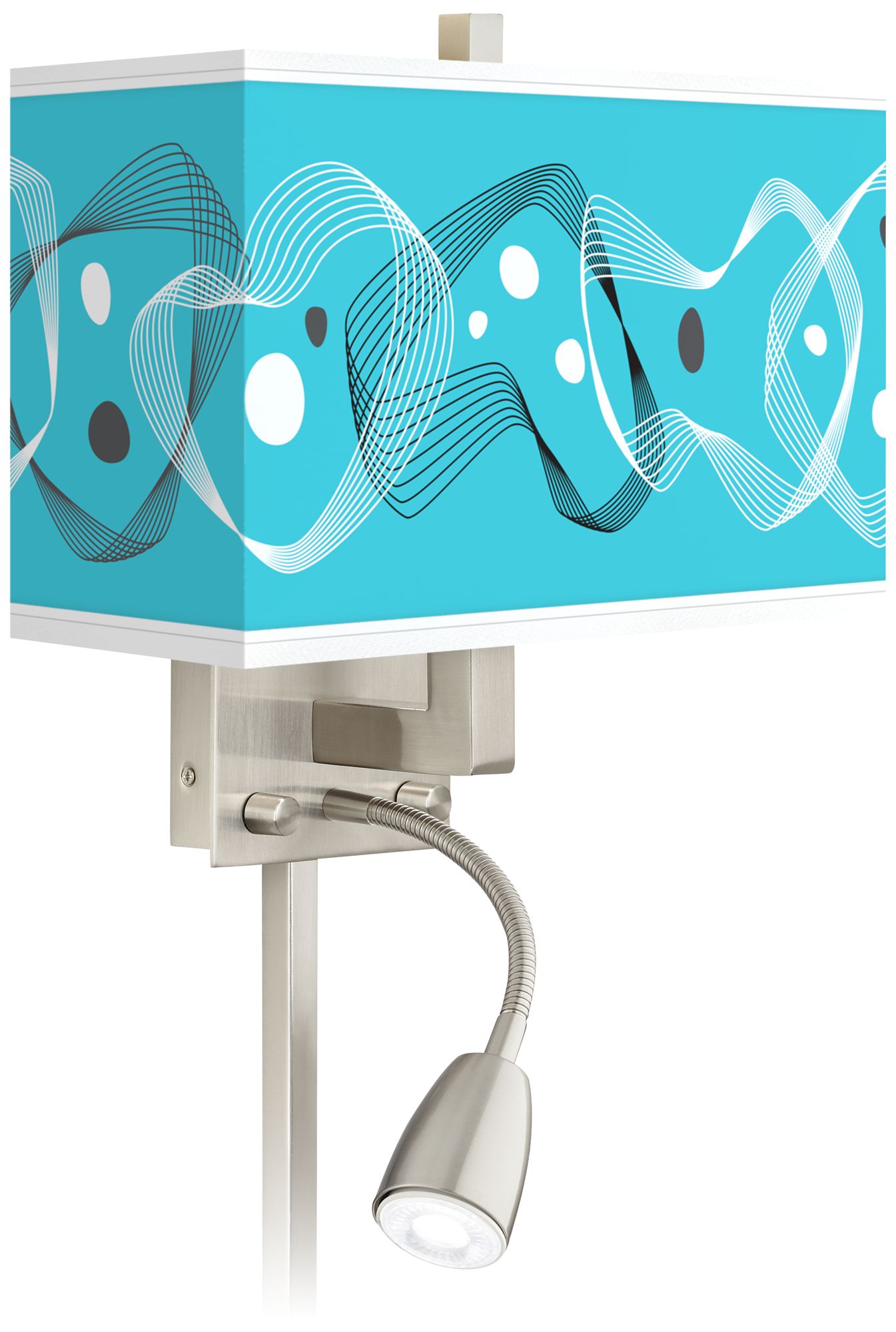 Spirocraft Giclee Glow LED Reading Light Plug-In Sconce