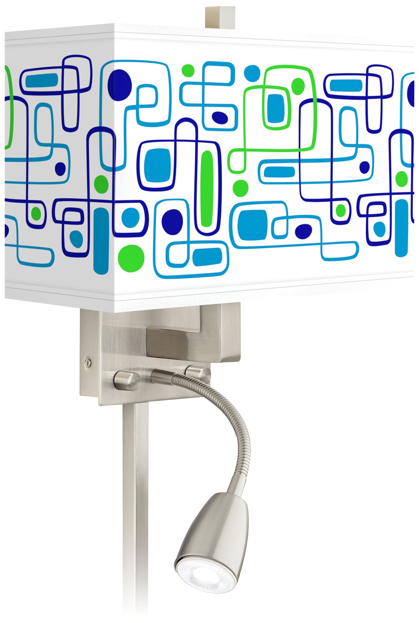 Racktrack Giclee Glow LED Reading Light Plug-In Sconce