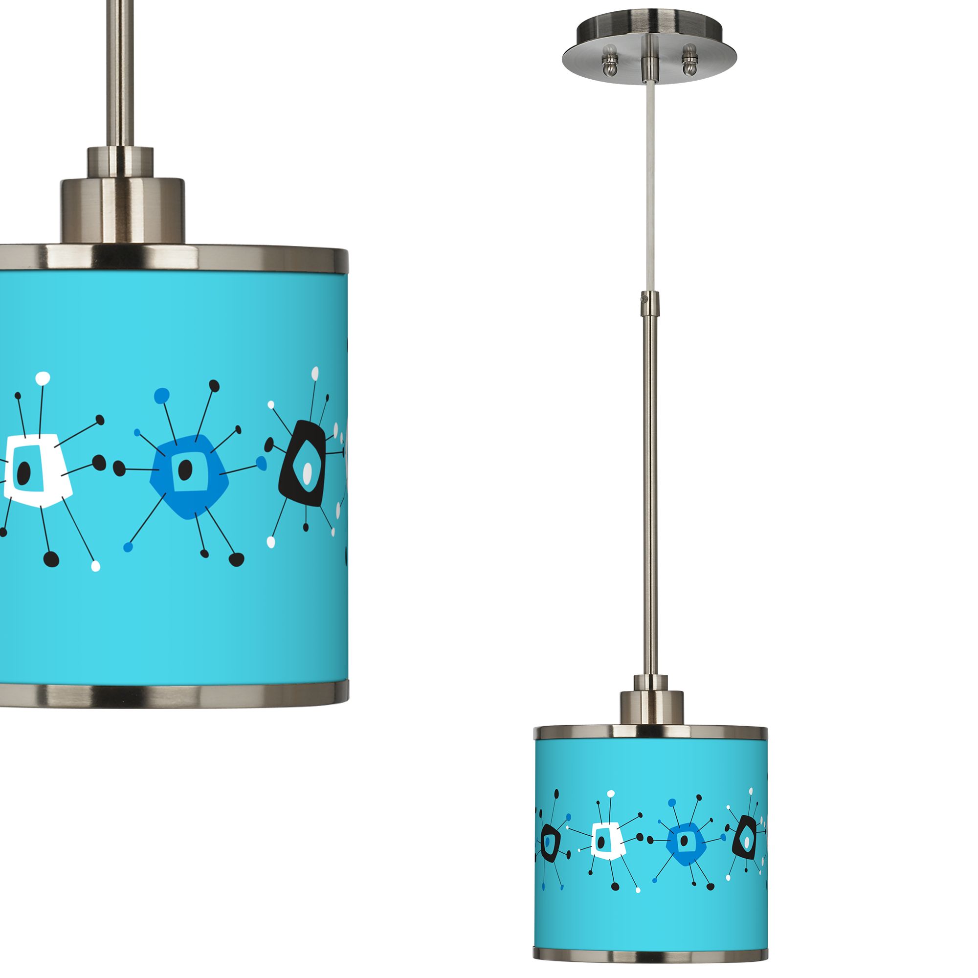 Sputnickle Giclee Glow Mini Pendant Light
