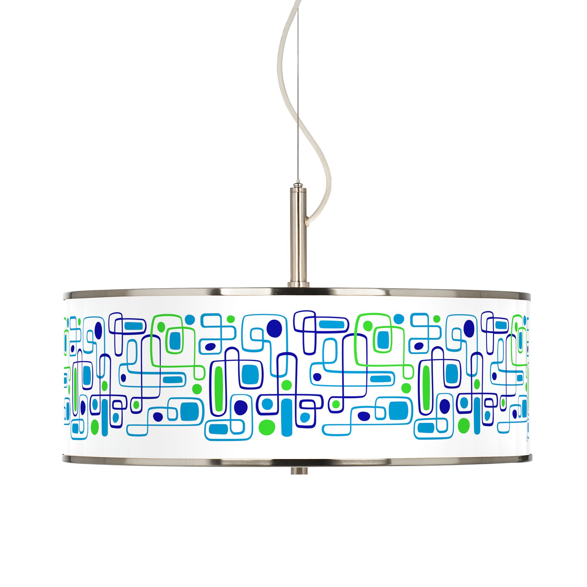 Racktrack Giclee Glow 20" Wide Pendant Light