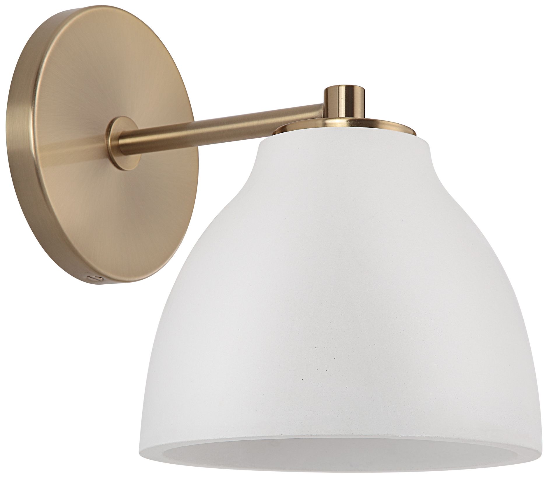 Renwil Mazia Plated Burnished Brass Wall Sconce 6.5x8.5x8.5"