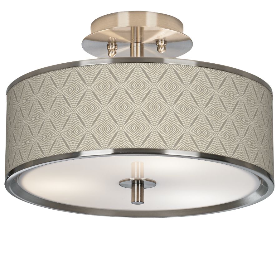 Brushed Nickel, Close To Ceiling Lights Page 7 Lamps Plus