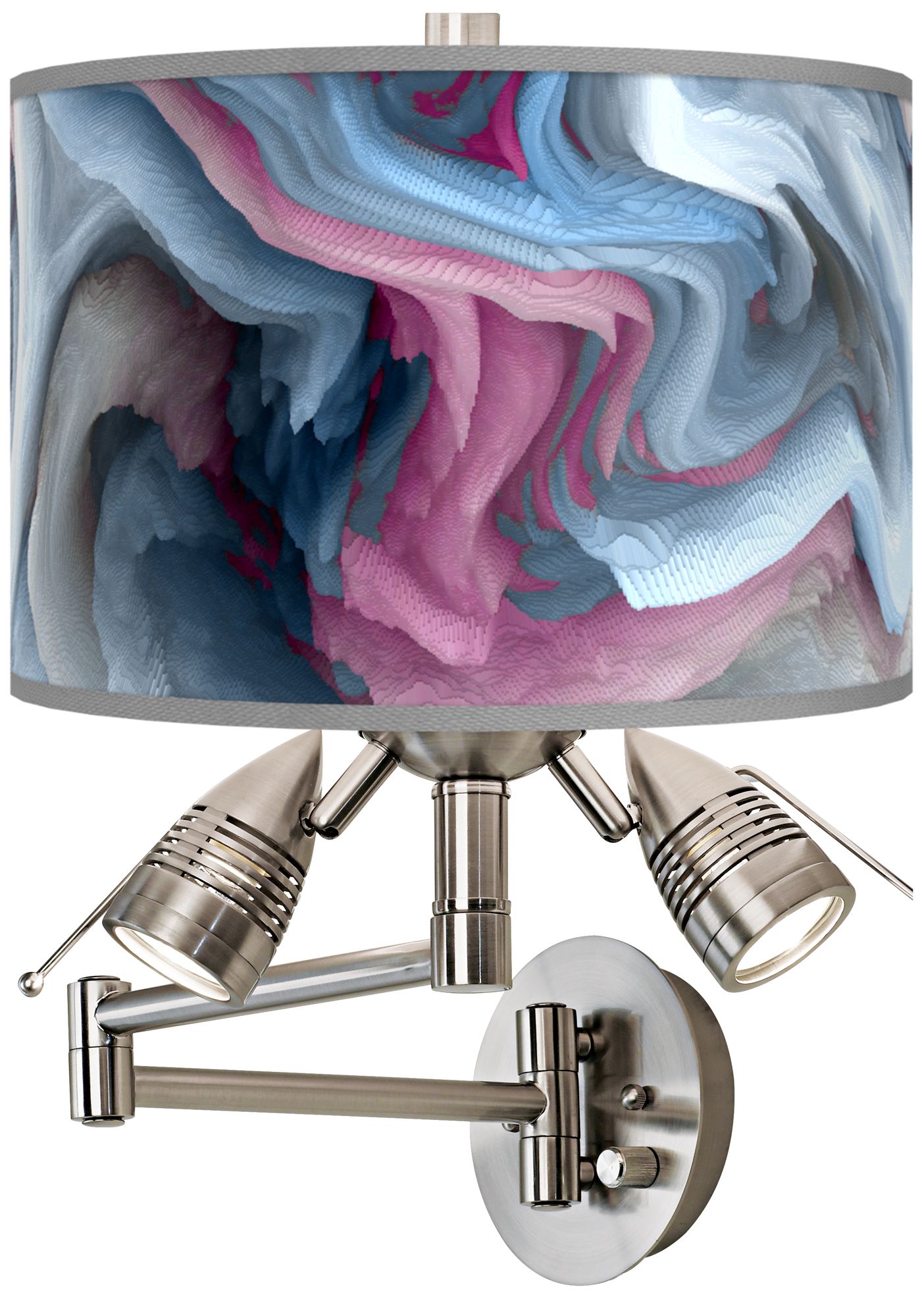 Europa Giclee Plug-In Swing Arm Wall Lamp