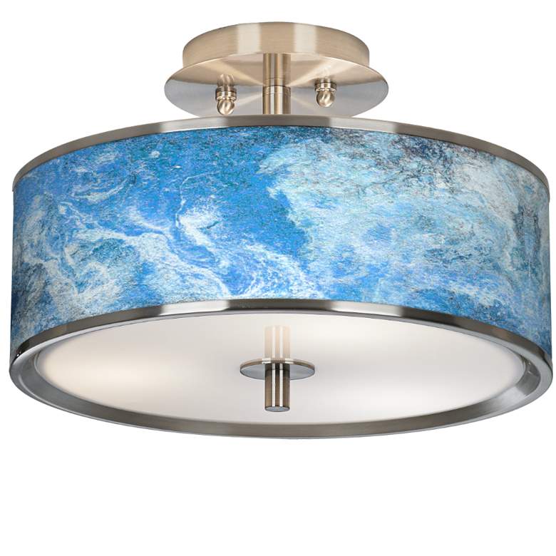 Ultrablue Giclee Glow 14&quot; Wide Ceiling Light