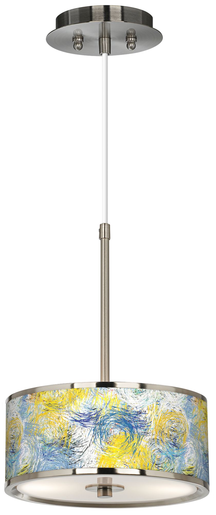 Starry Dawn Giclee Glow 10 1/4" Wide Pendant Light