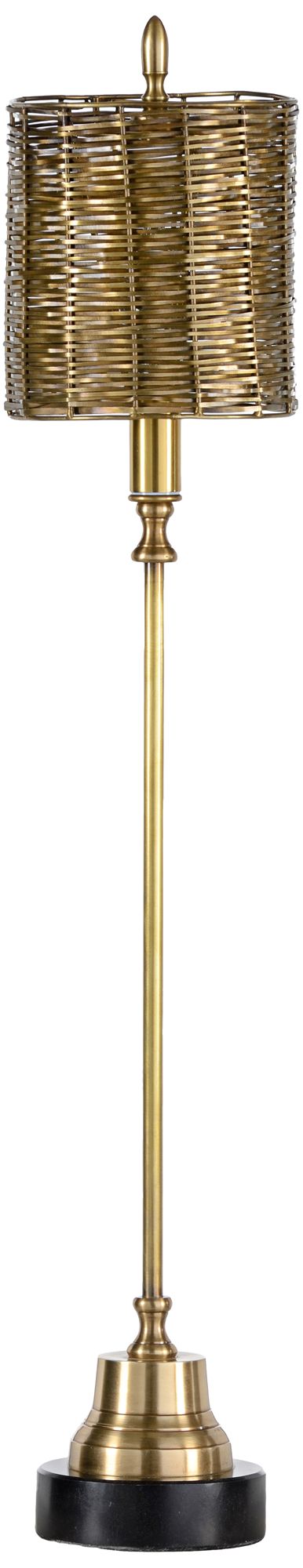 Wildwood Milo Tarnished Brass Table Lamp