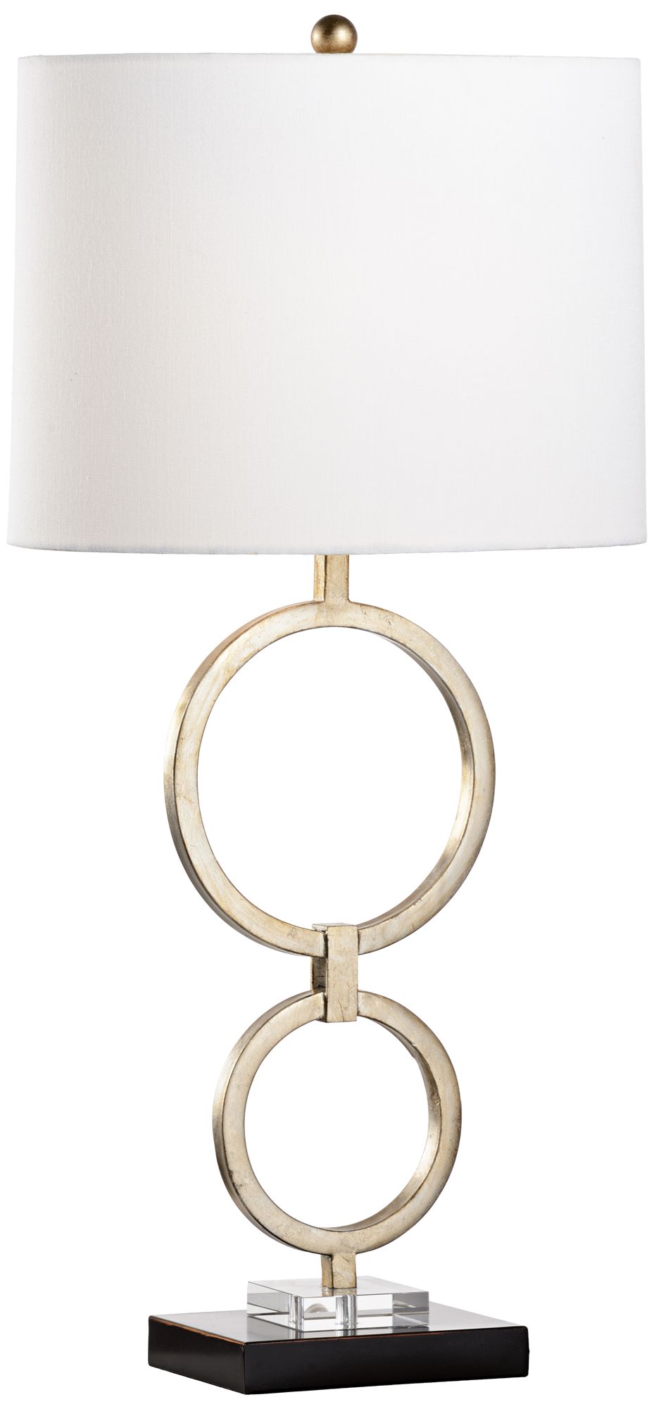 Wildwood Silver Loop Metal Table Lamp