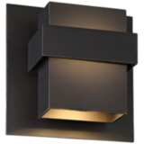 Modern Forms Pandora 9&quot; High Bronze LED Outdoor Wall Light