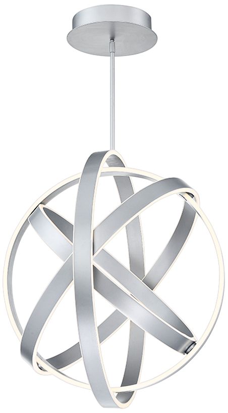 Modern Forms Kinetic 28" Wide Titanium 4-Light LED Pendant