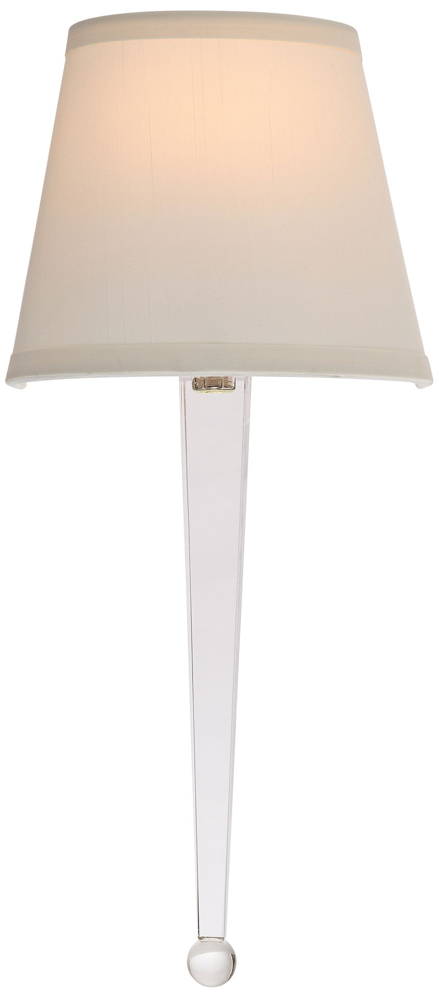 Crystorama Harris 18 1/2" High Polished Nickel Wall Sconce