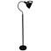 Hadley Oil Rubbed Bronze Arched Neck Metal Floor Lamp