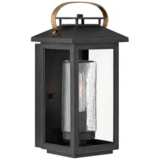 Hinkley Atwater 14&quot; High Black Outdoor Wall Light