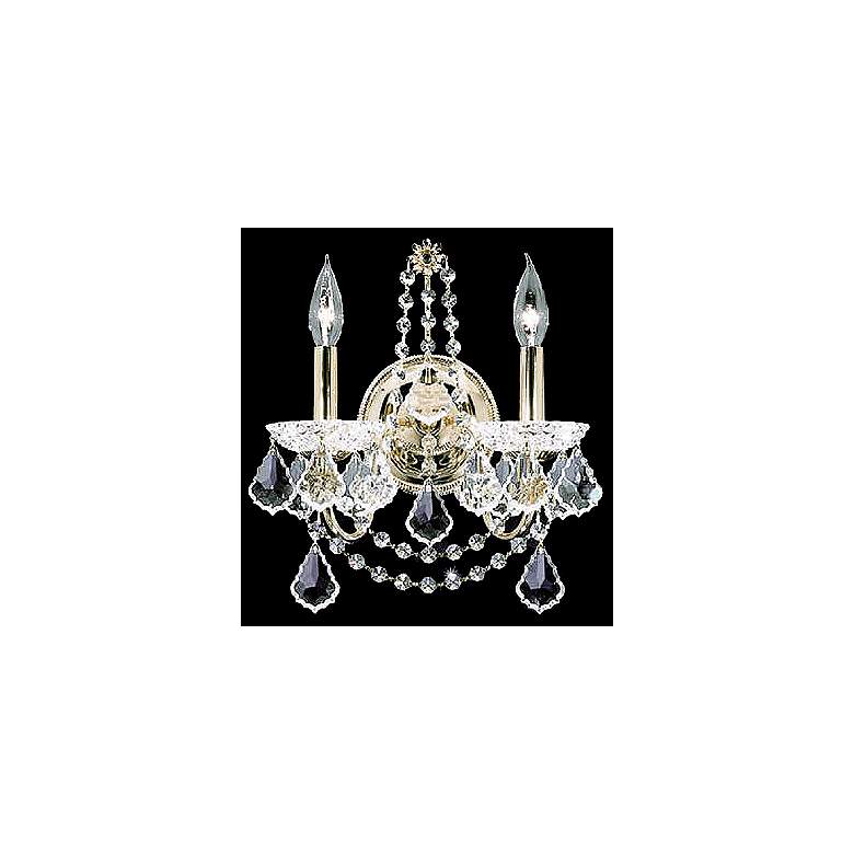 James R. Moder  Belle Wave Collection Crystal Wall Sconce