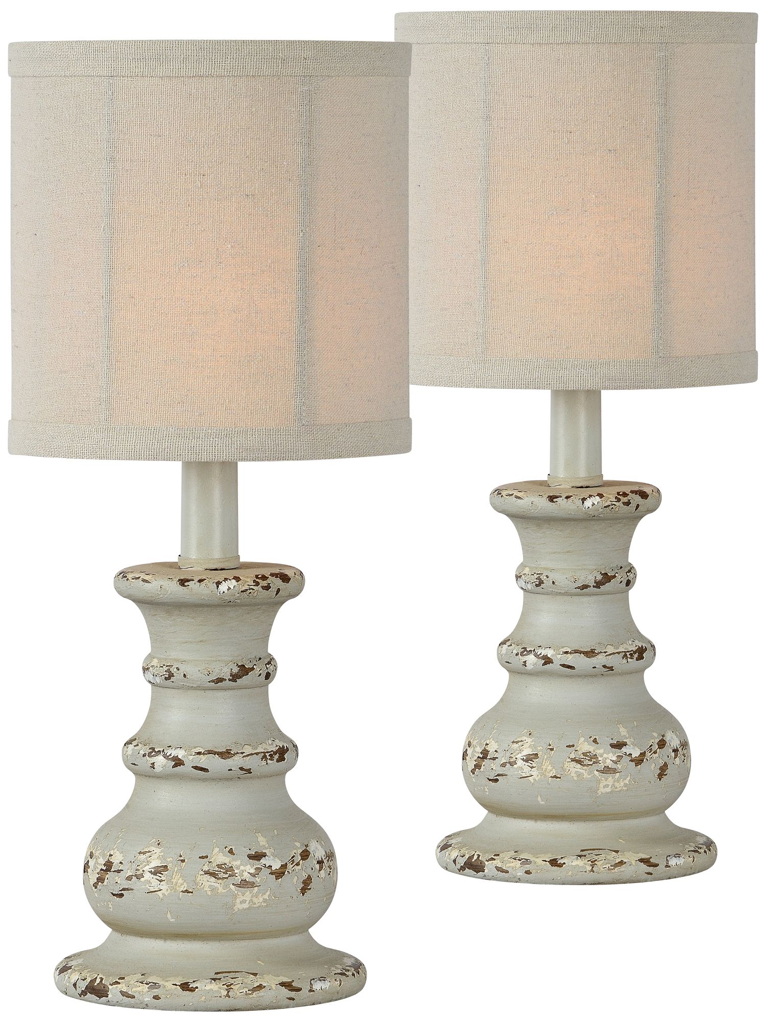 Betsy Blue 14" High Accent Table Lamps Set of 2