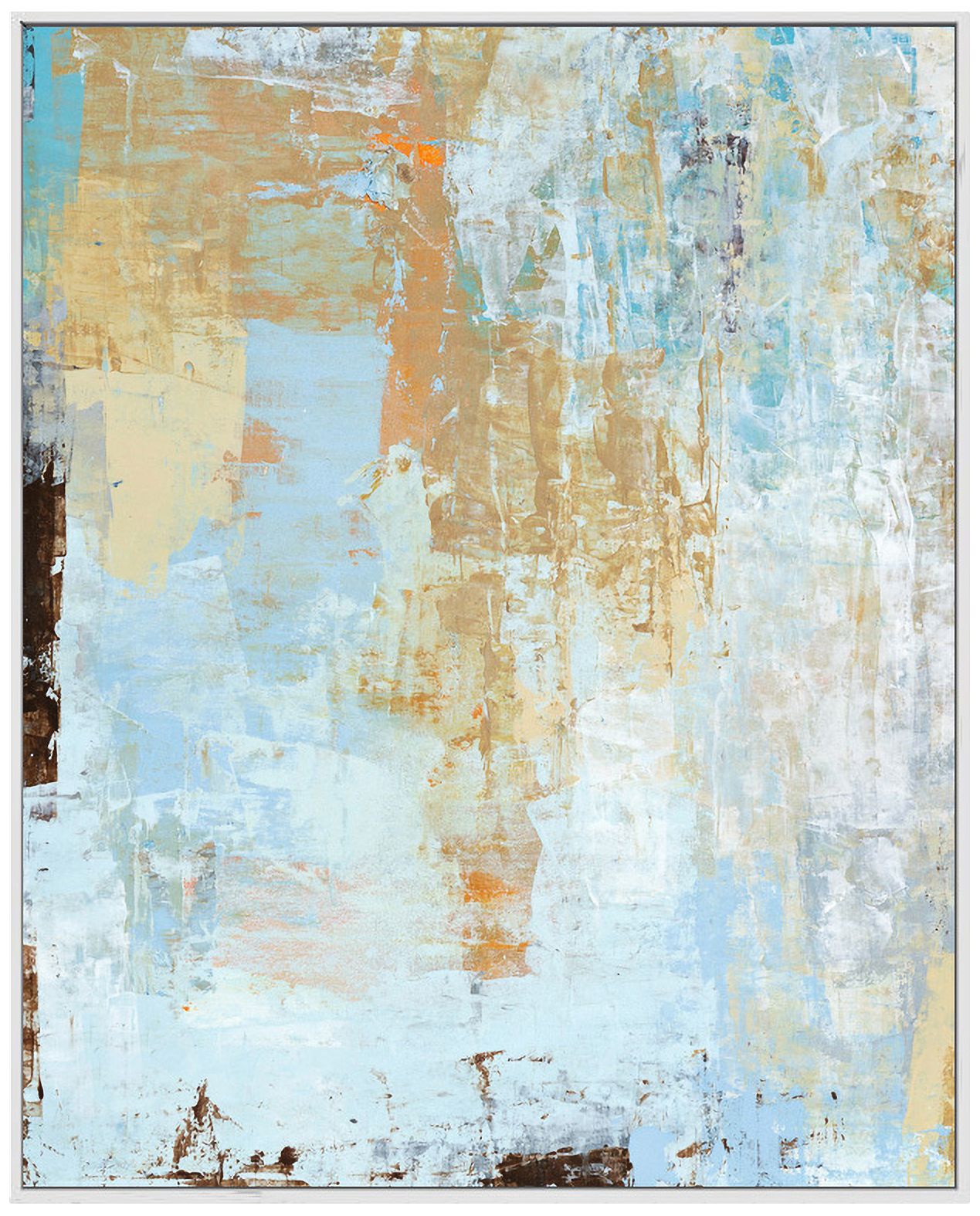 Calming Tones 42" High Framed Wall Art