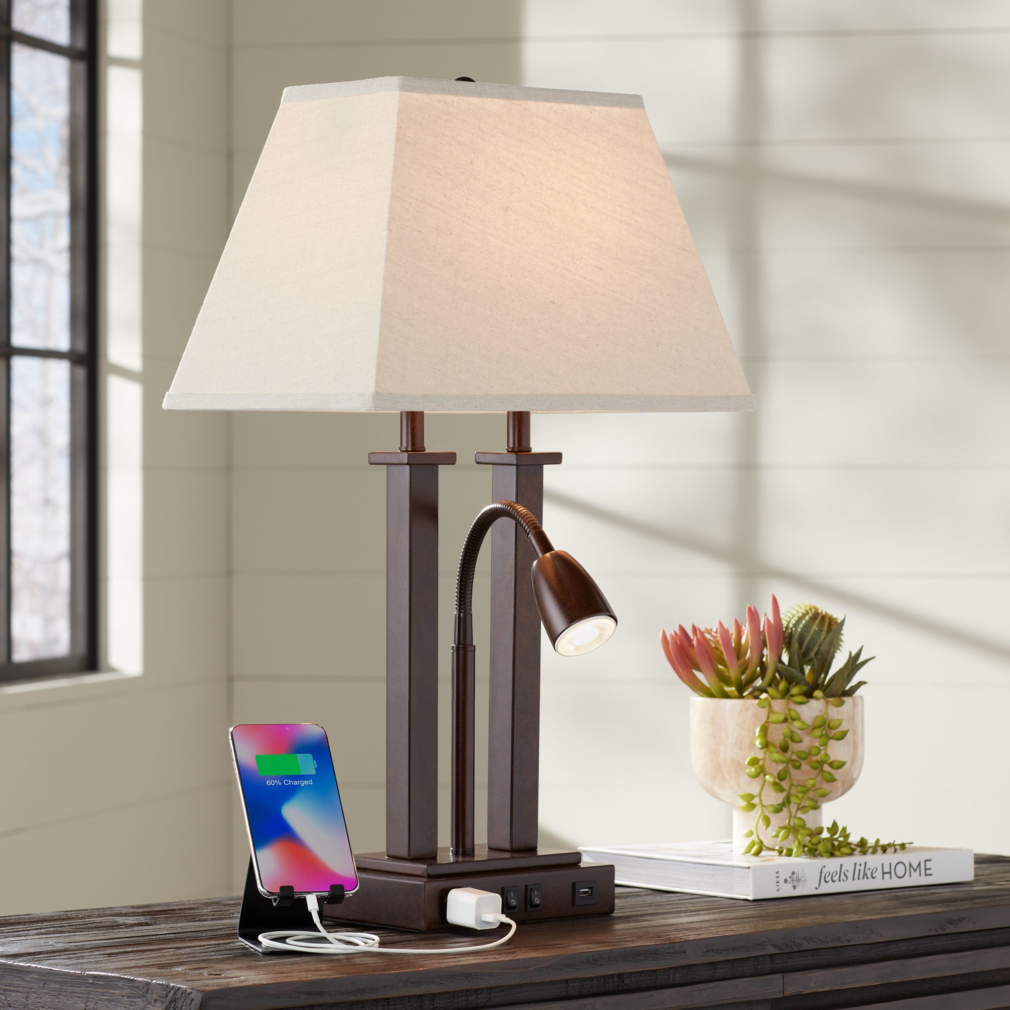table lamp usb outlet