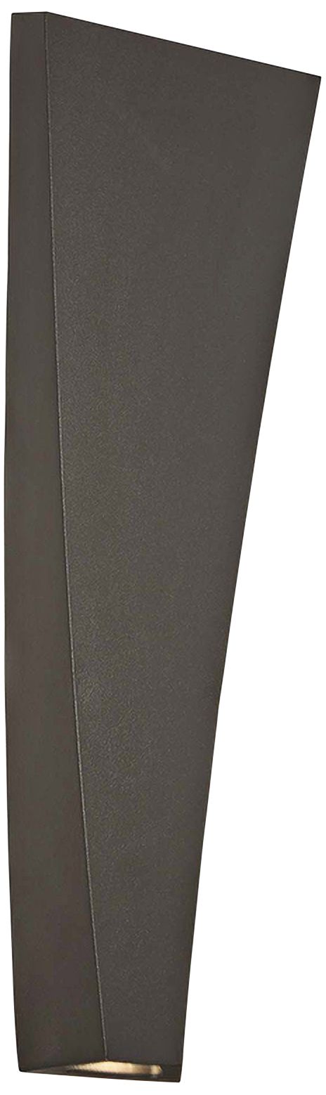 Modern Forms Big V 28" High Bronze LED Outdoor Wall Light