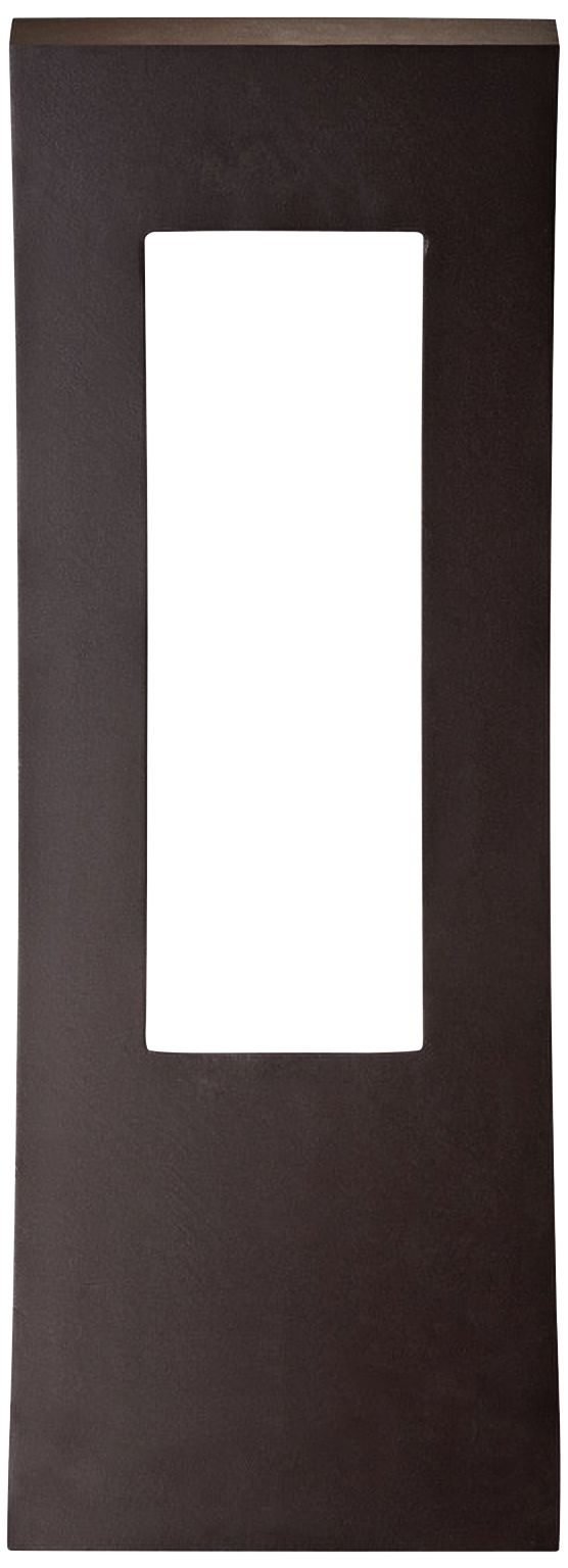 Modern Forms Dawn 23" High Bronze LED Outdoor Wall Light