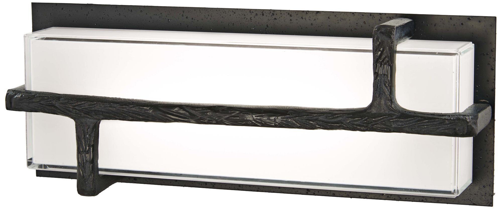 Sirato 5 1/2"H Narrow Spanish Iron LED Outdoor Wall Light