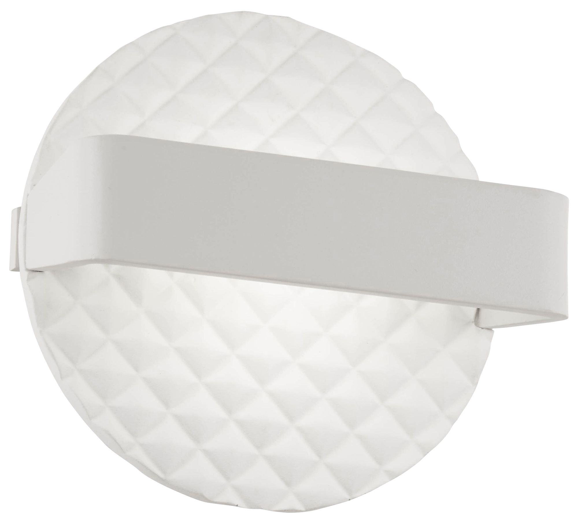 George Kovacs Quilted 6 3/4"H Matte White LED Wall Sconce