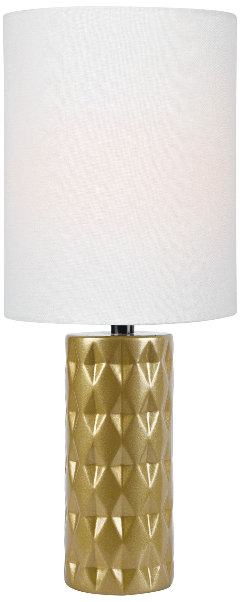 Lite Source Delta 17" High Gold Ceramic Accent Table Lamp