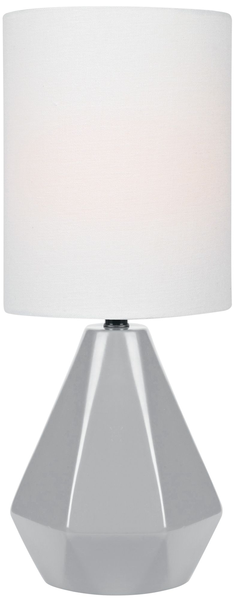 Lite Source Mason 17" High Gray Ceramic Accent Table Lamp