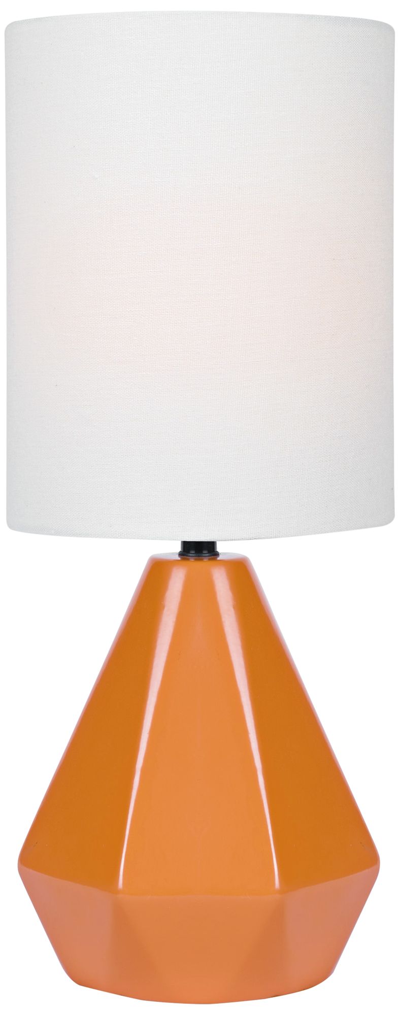 Lite Source Mason 17" High Orange Ceramic Accent Table Lamp